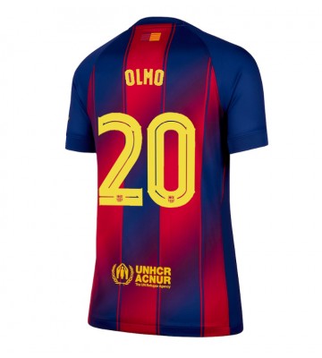 Barcelona Dani Olmo #20 Replik Heimtrikot Damen 2025-26 Kurzarm